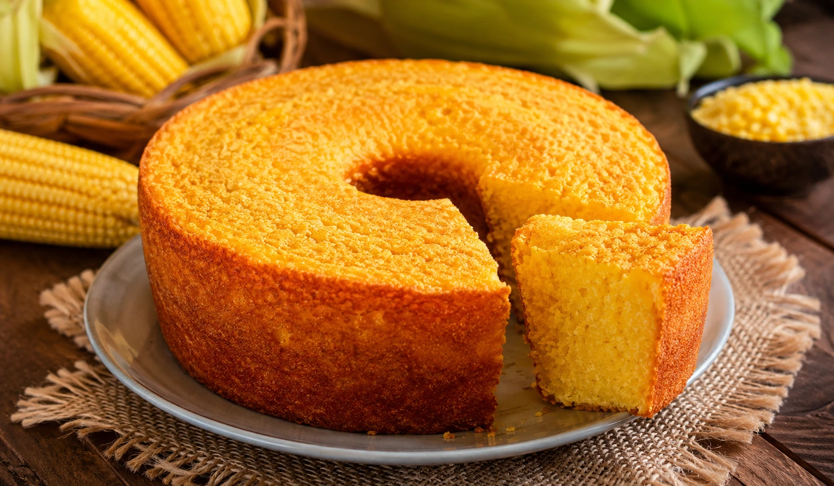 Receita Bolo de Milho Liquidificador