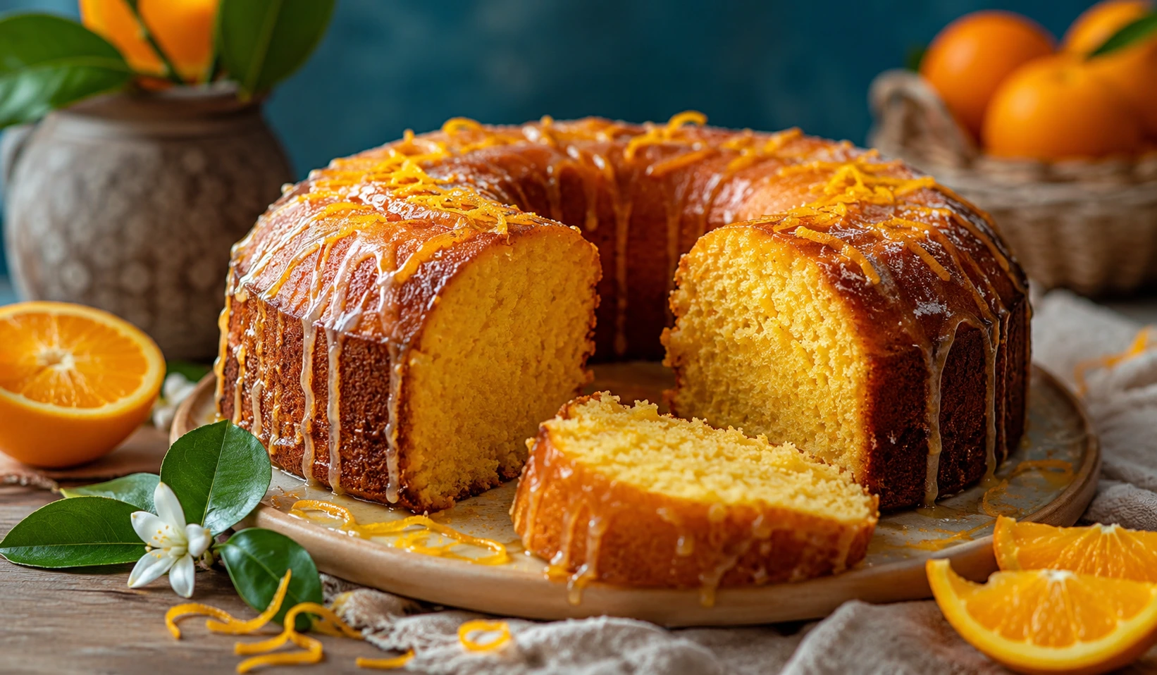 Bolo de Laranja Simples