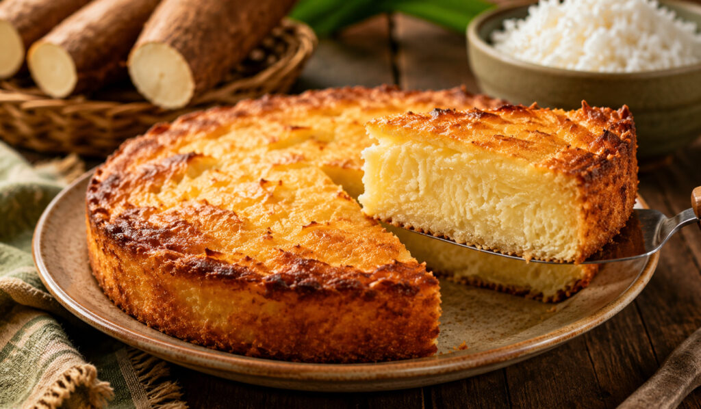 Bolo de Mandioca Fofinho