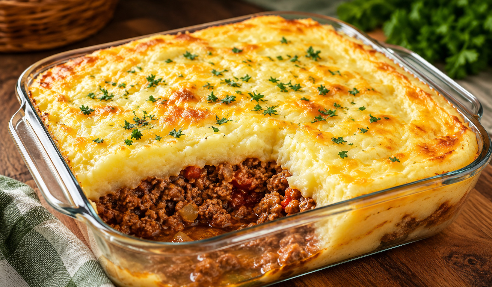Escondidinho de Carne Moída