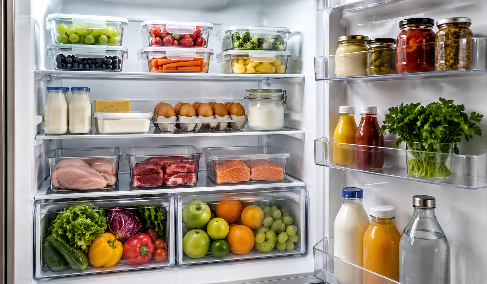 Dicas para Organizar a Geladeira e Conservar Melhor os Alimentos