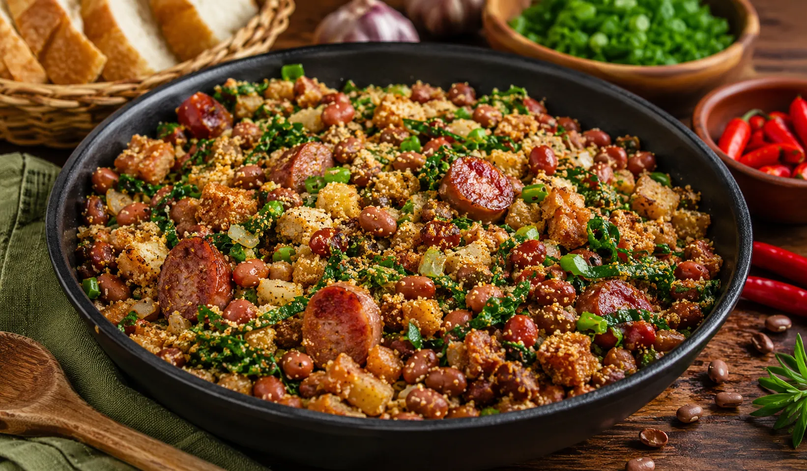 Receita de Feijão Tropeiro: Saboroso e Bem Brasileiro
