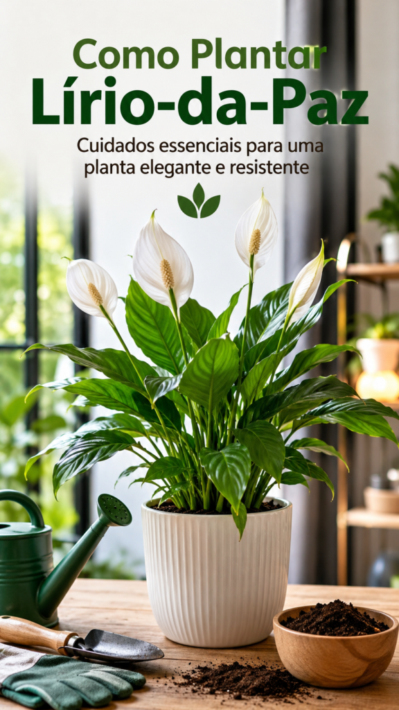 Como Plantar Lírio-da-Paz com Beleza e Saúde